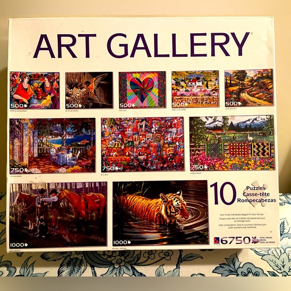 Jigsaw Puzzle Set of 10 - Picture 6 of 6